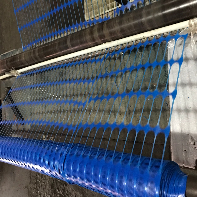 Customized Blue Crowd Control Barrier Mesh