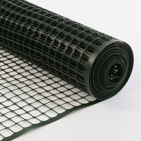 Heat Resistent Green Construction 1 M Plastic Square Mesh